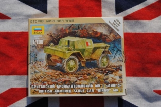 Zvezda 6229 British Armoured Scout Car DINGO Mk.I